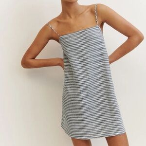 Reformation Aubree Linen Dress